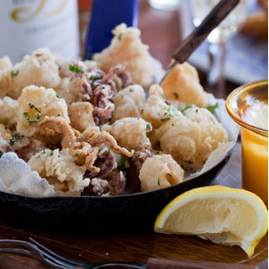 chilli lemon squid