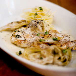chicken & artichokes