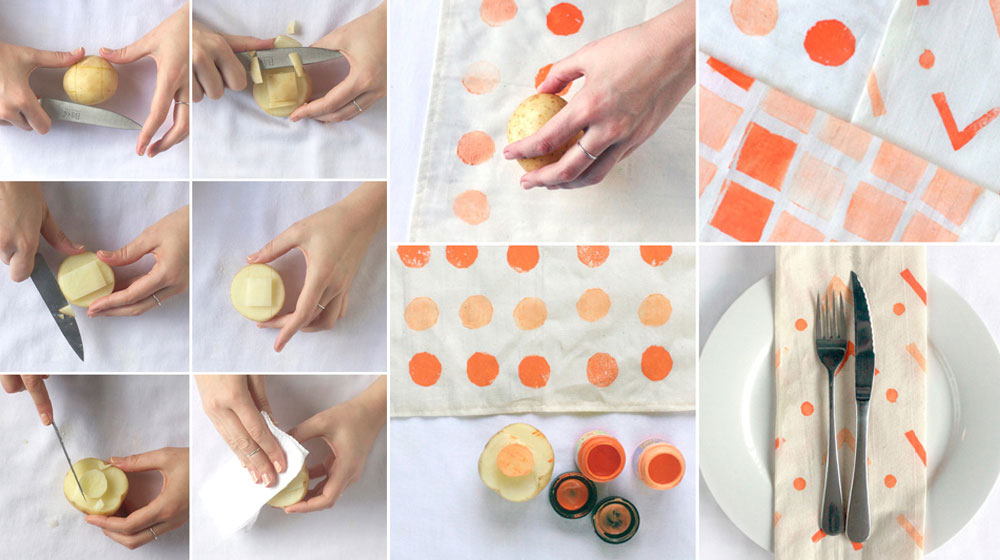 Potato stamps