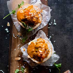 Chicken Korma Bunny Chow