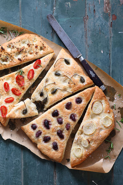 Bread Recipes - Focaccias