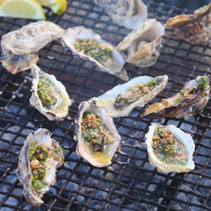 oyster on the braai