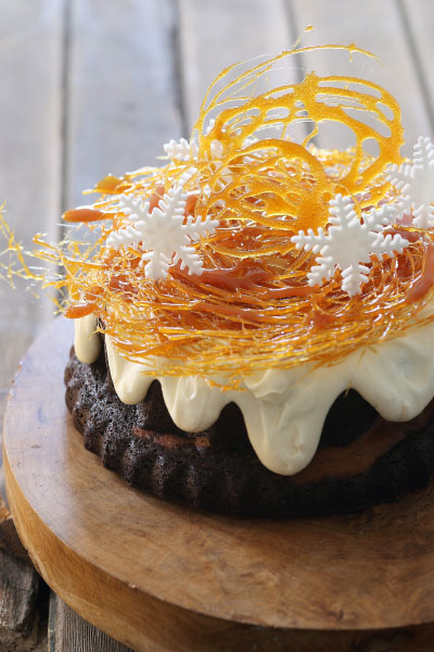 fun Christmas baking ideas Gingerbread Bundt Vanilla Ginger Cream Cheese Icing