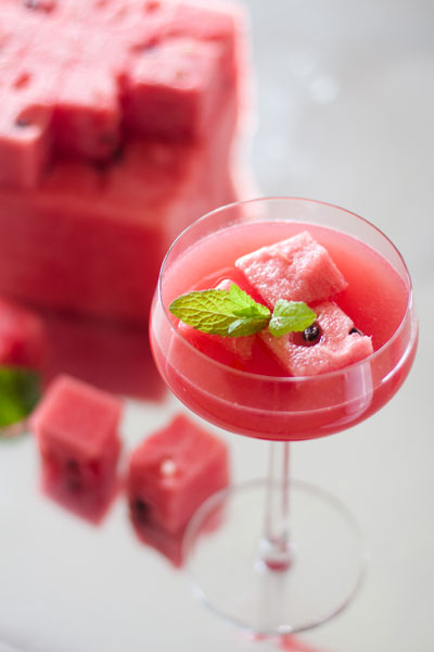 Watermelon Recipes Watermelon and Coconut Cocktail