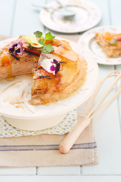 Tea Crepe Cake