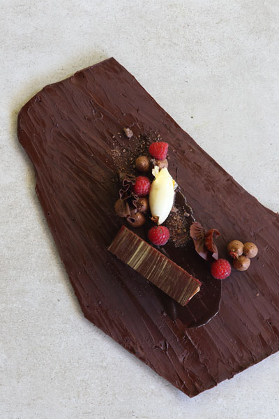 Raspberry Chocolate Slice