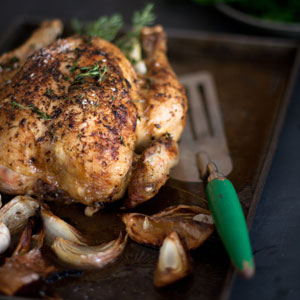 Roast chicken