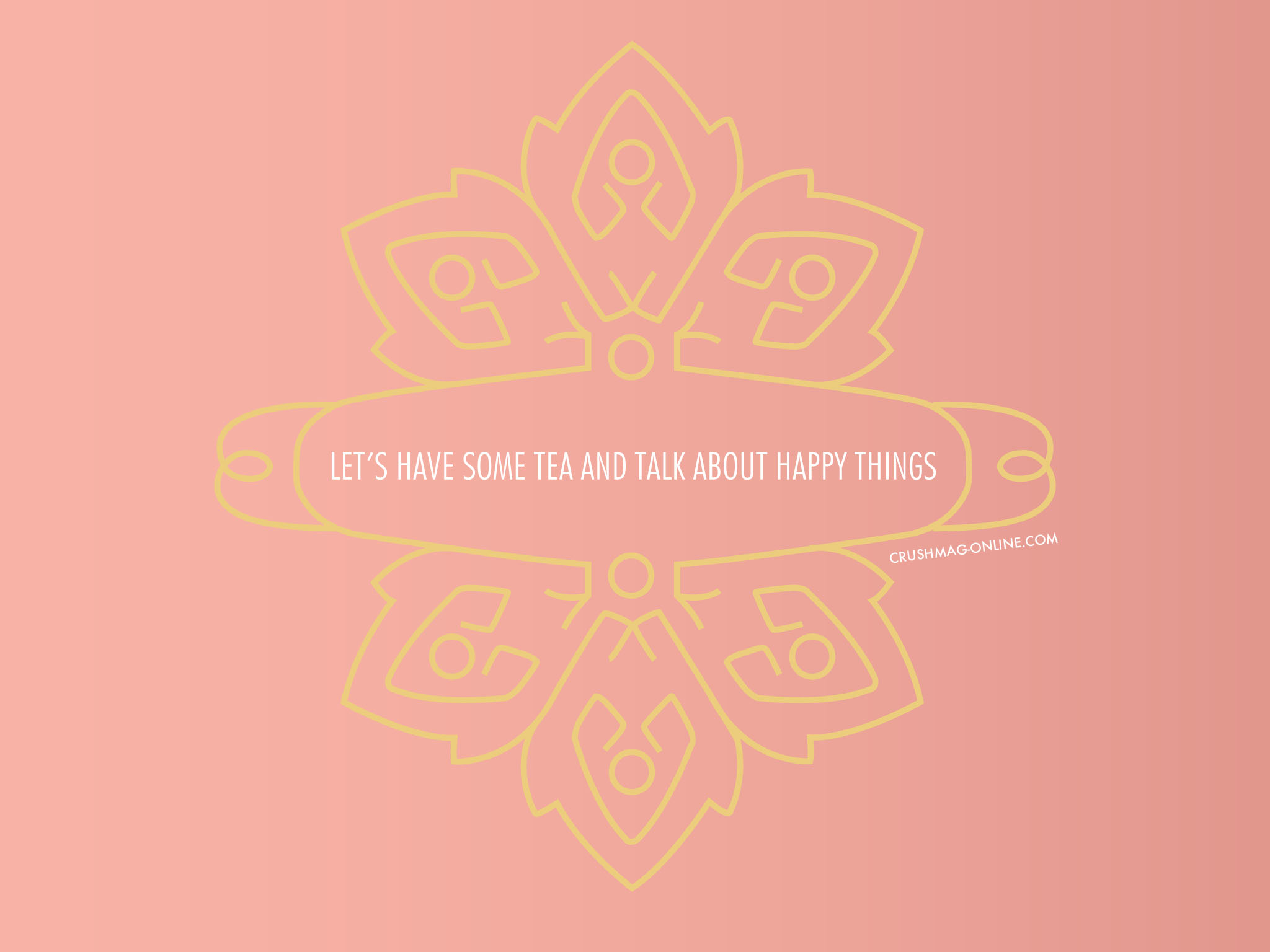 downloadable wallpaper: We Love Tea