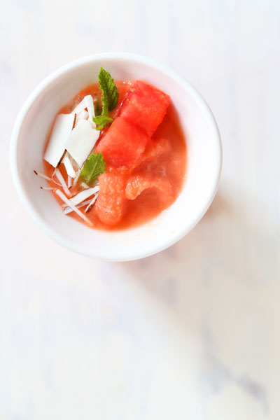 watermelon recipes Watermelon & Coconut Vodka Motjo 