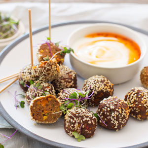 Asian-Meatballs-with-a-Sweet-Chilli-&-Yoghurt-Dip_300x300
