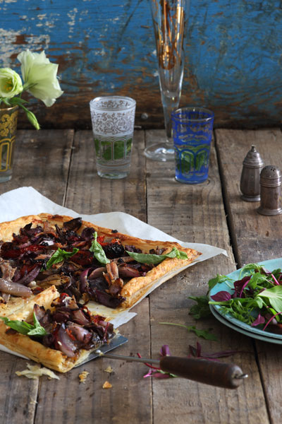 French-inspired food
