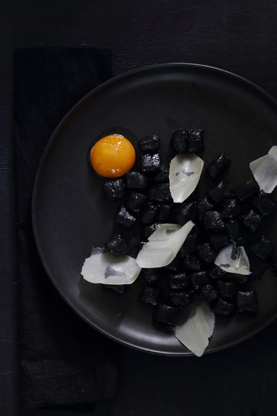 sophisticated halloween party food Recipe Squid Ink Gnocchi