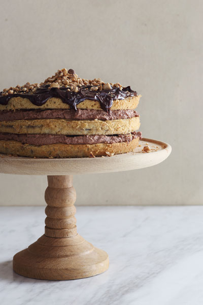 Hazelnut & Coffee Layer Cake