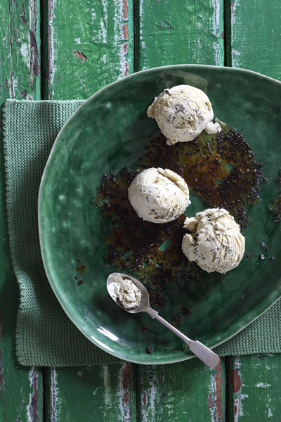 Matcha and Mint Ice Cream