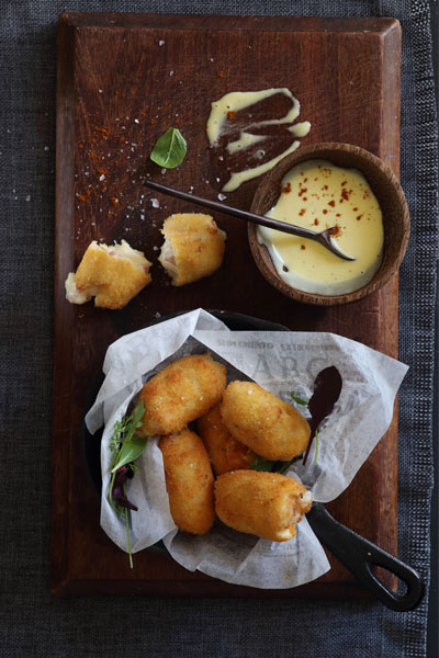 Cheesy Spanish Croquetas