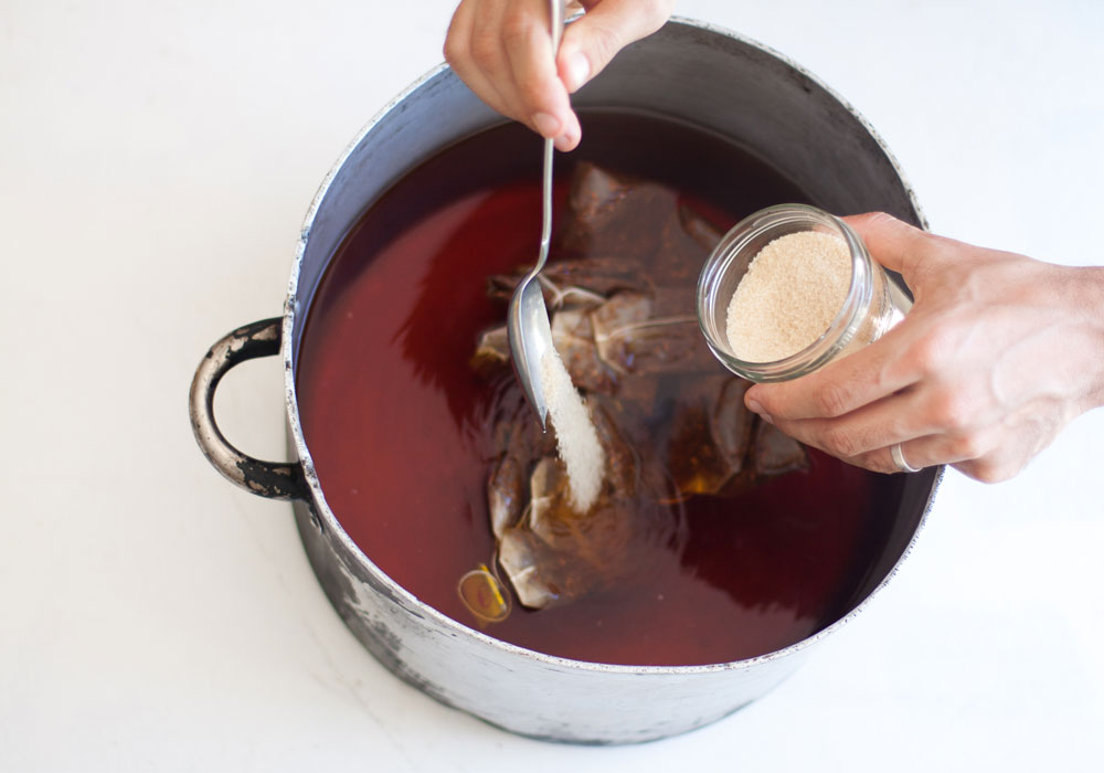 Kombucha-Adding-Sugar-2