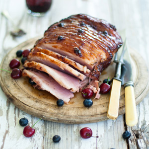 blueberry chipotle gammon