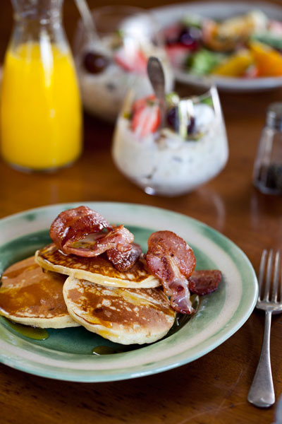 Bacon Crumpets