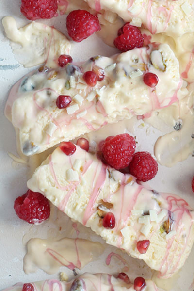 Frozen Dessert - White Chocolate Semi Freddo recipe
