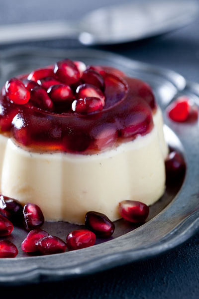 Pomegranate-Panna-Cotta