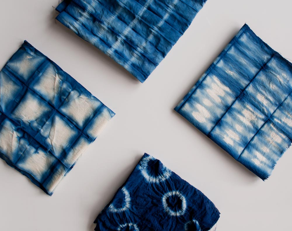 Shibori-Cushions