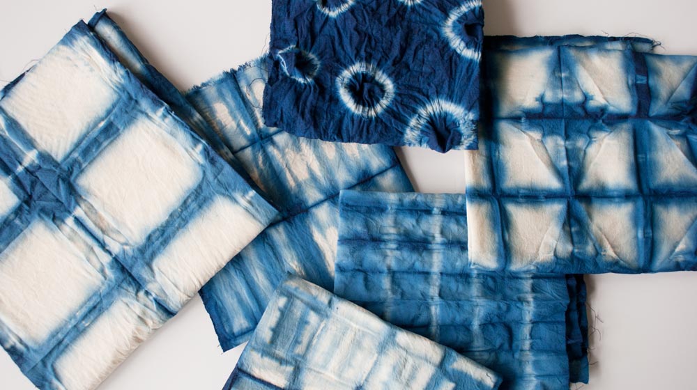 Shibori-Cushions