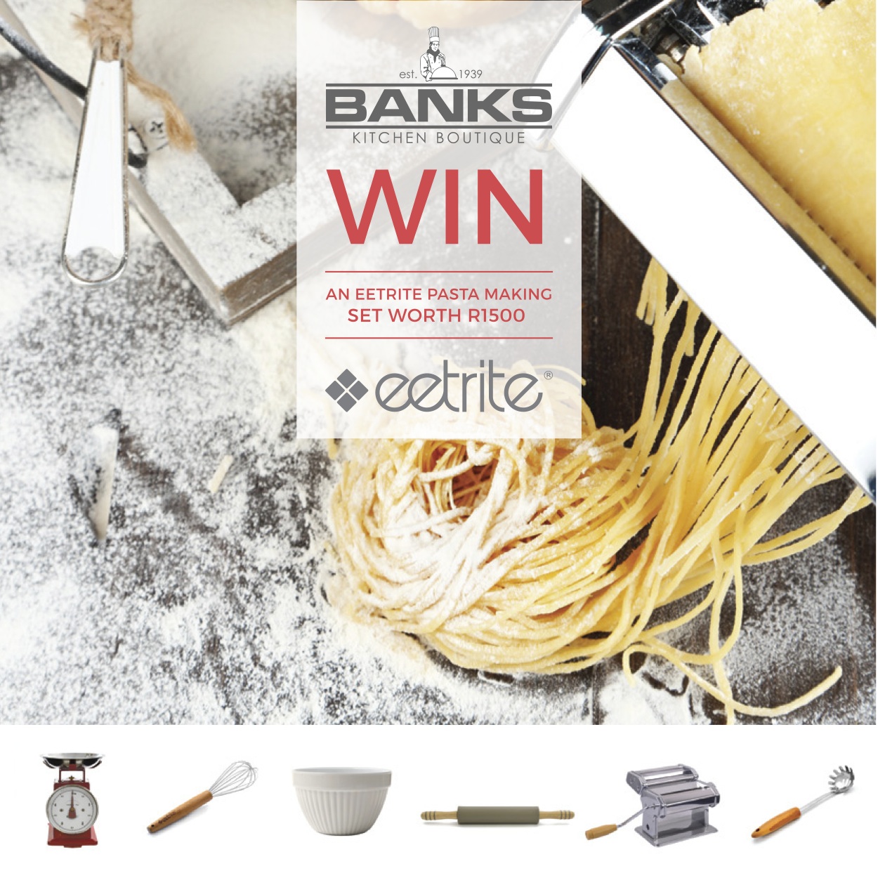 Win complete pasta making kit