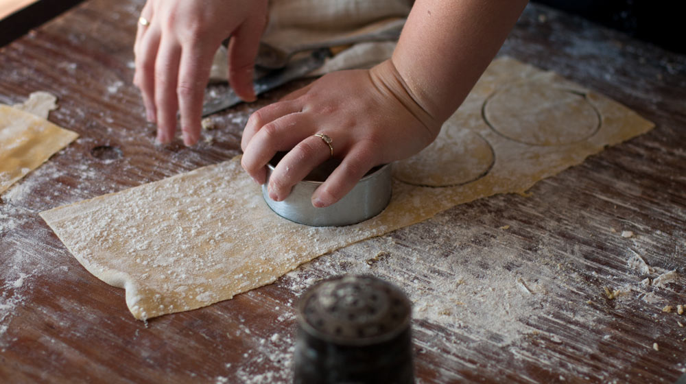 making fresh pasta