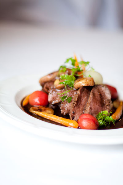 French-inspired food