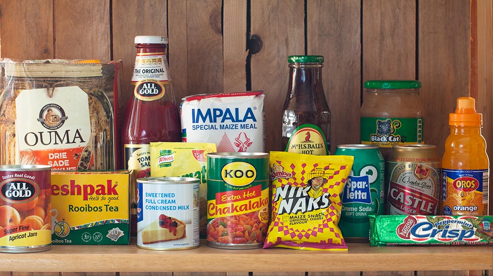 South african food Pantry