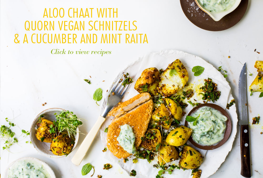 vegan aloo chaat