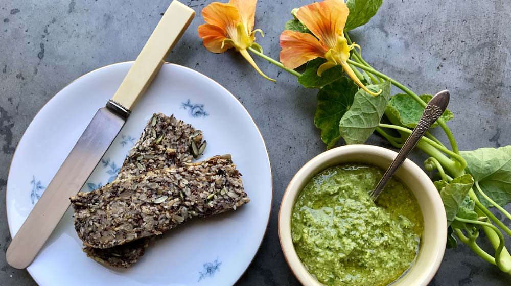 Garden Day 2017 this October 15th nasturtium pesto
