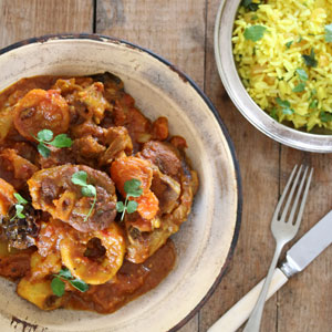 Fruity lamb curry 3x3