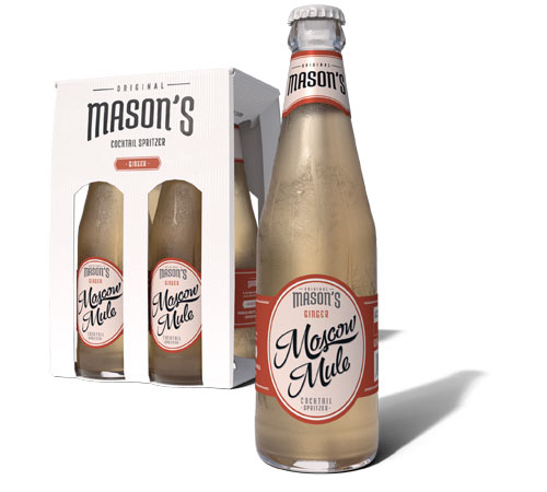 Mule Cocktails in a bottle, introducing Original Mason’s
