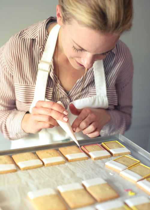 cake decoration with Roxy Floquet