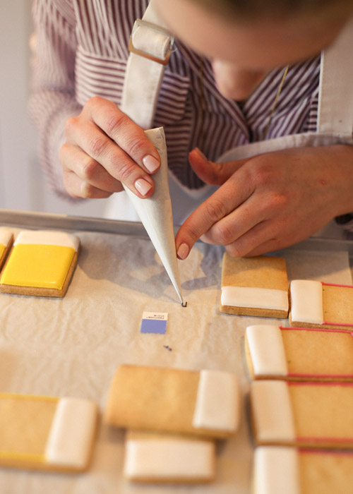 cake decoration with Roxy Floquet