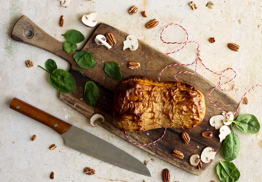 Create a showstopping vegetarian roast