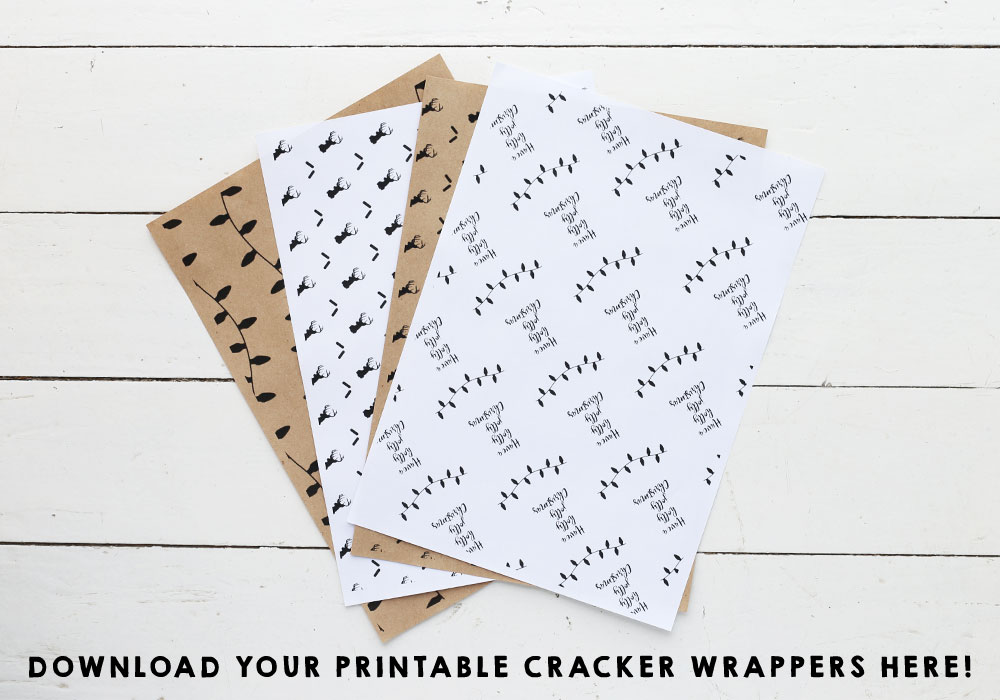 DIY Christmas crackers