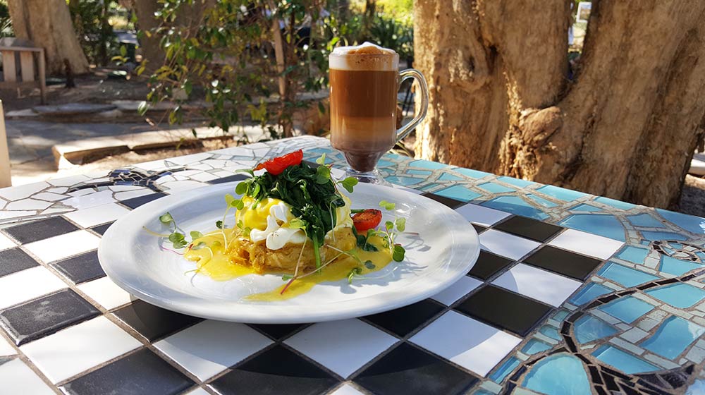 eggs benedict cape town 