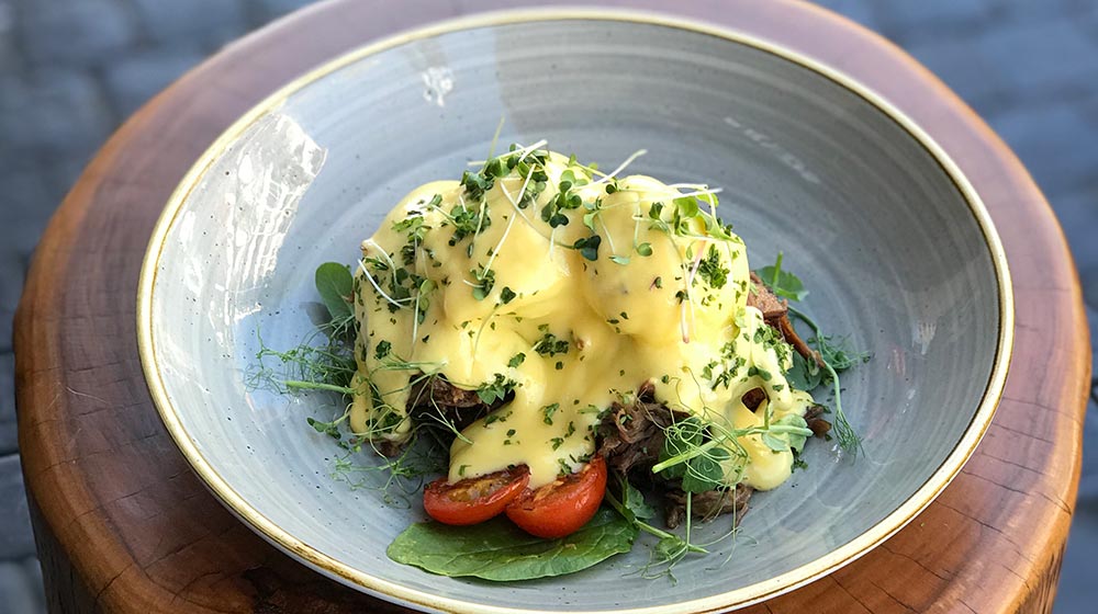 eggs benedict in cape town