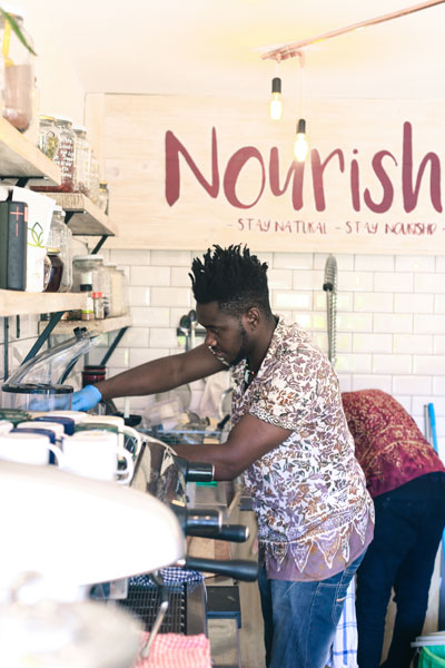 Nourish’d Café and Juicery in Gardens, Cape Town