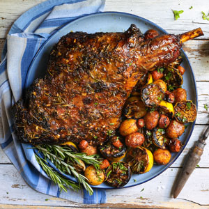 Greek Roast Lamb