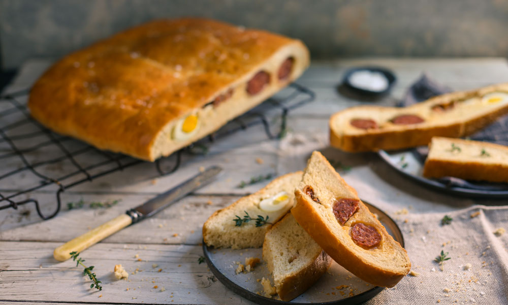 Traditional Easter Recipes Hornazo Spanish Bread Easter