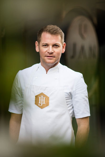Chef Jan Hendrik at the Good Food & Wine Show in Cape Town