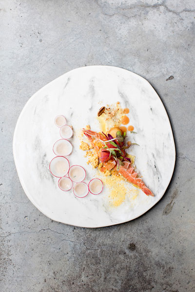 Chef Jan Hendrik dish at the Good Food & Wine Show