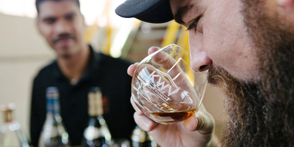 South African Brandy at the KWV House of Fire