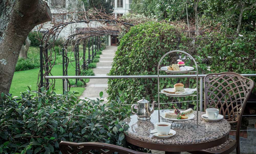 where to get High Tea in Cape Town vineyard hotel