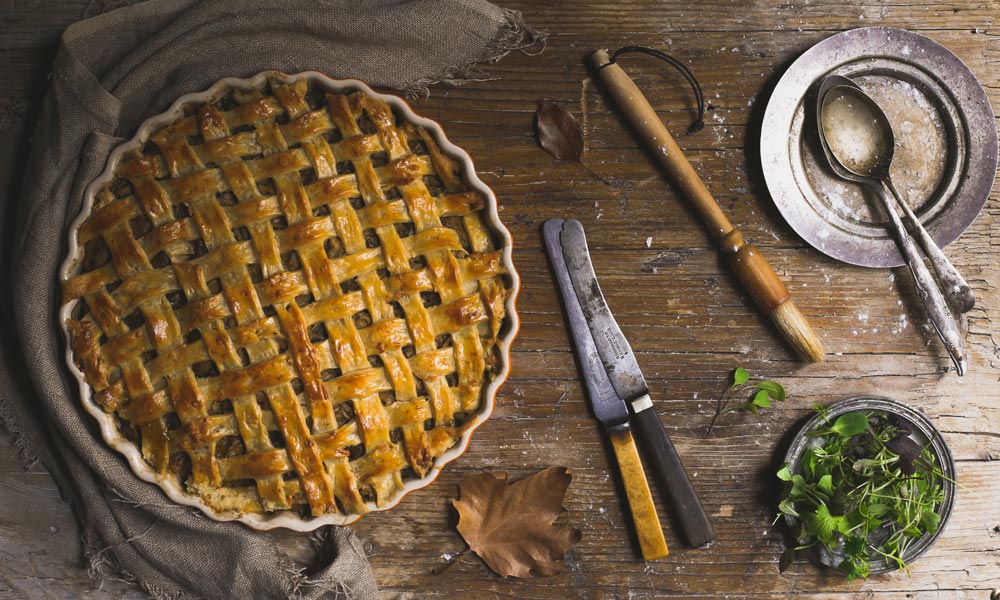 Chicken Lattice Pie