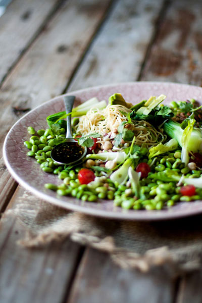 Best Asian Recipes edamame-avocado-and-noodle-salad-with-ginger-soy-chilli-dressing
