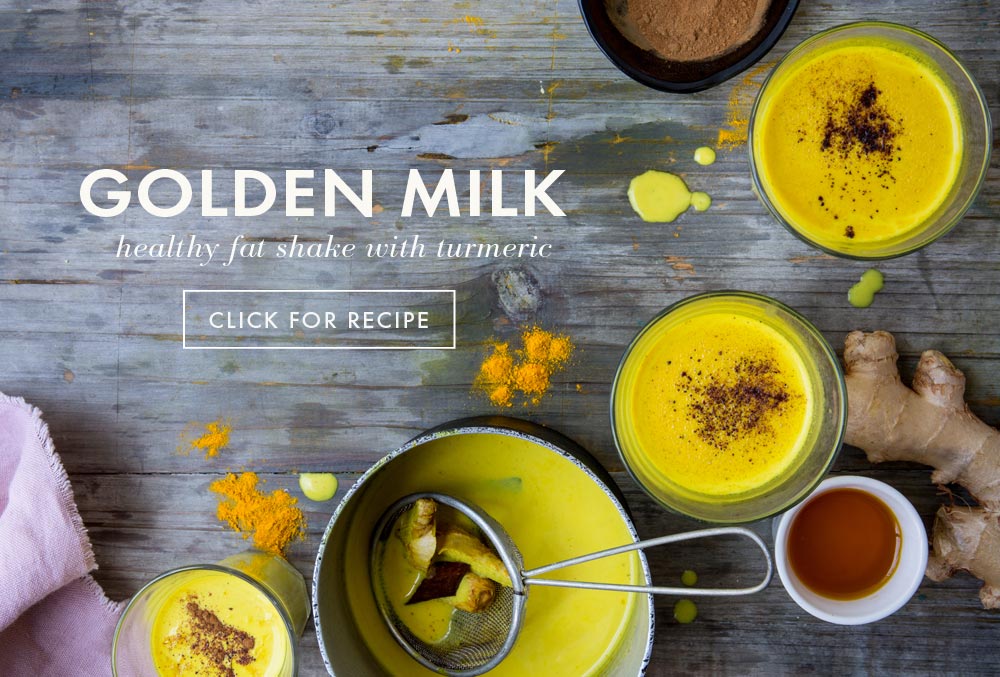 Avocado Oil Recipes - golden turmeric mik